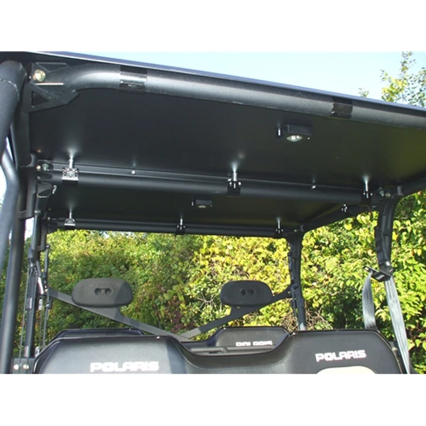 EMP Hard Top Roof With 2 LED Dome Lights For Polaris Ranger Crew 500/800 4 EMP Hard Top Roof With 2 LED Dome Lights For Polaris Ranger Crew 500/800 - Image 2
