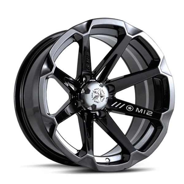 MSA Diesel 14x7 4/110 (-47MM) Rear/Wide Offset - Black 3 MSA Diesel 14x7 4/110 (-47MM) Rear/Wide Offset - Black