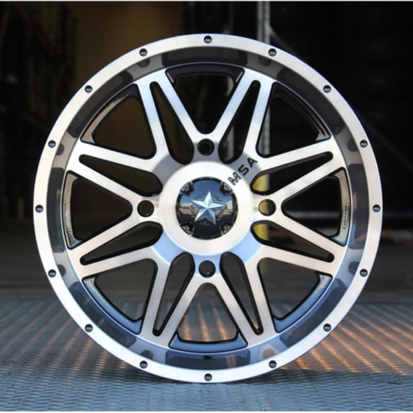 MSA M26 Vibe 14x7, 4/110 - Dark Tint - 0mm Offset 3 MSA M26 Vibe 14x7, 4/110 - Dark Tint - 0mm Offset