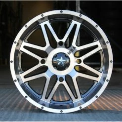 MSA M26 Vibe 14x7, 4/156 - Dark Tint - 0mm Offset