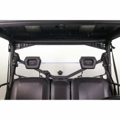 Seizmik UV Resistant Polycarbonate Rear Folding Windshield For Can-Am Defender