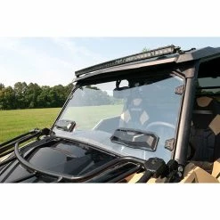 Seizmik Toolless Versa-Vent Scratch Resistant Hard Coated Windshield Kit For Polaris Generals