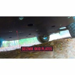 Seizmik UHMW Skid Plate With Rock Sliders Kit Polaris RZR Pro XP 4 Seater