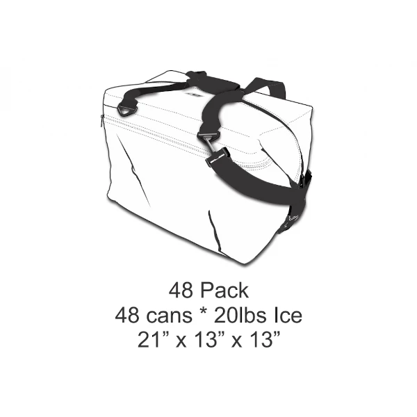AO Coolers 48 Pack Silver Carbon Series Cooler 3 AO Coolers 48 Pack Silver Carbon Series Cooler