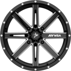 M41 Boxer 16x7 Gloss Black Milled +10MM 4/156