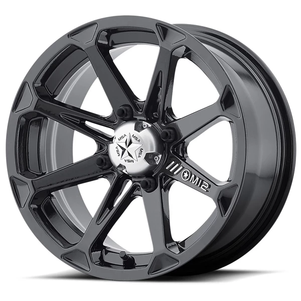 MSA Diesel Black Wheel 20X7 3 MSA Diesel Black Wheel 20X7