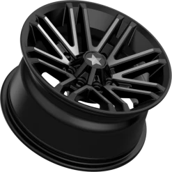 M40 Rogue 15x7 Satin Black With Titanium Tint +10MM 4/156