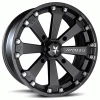 MSA KORE 14x7, 4/110 (-53MM) Rear/Wide Offset Flat Black