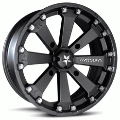 MSA KORE 14x7, 4/110 (-53MM) Rear/Wide Offset Flat Black
