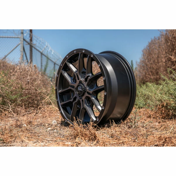 M43 Fang 15x7 4/156 38MM Satin Black Titanium Tint 3 M43 Fang 15x7 4/156 38MM Satin Black Titanium Tint