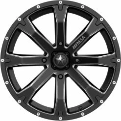 M42 Bounty 14x7 4/110 Satin Black Milled +10 Wheel 7 M42 Bounty 14x7 4/110 Satin Black Milled +10 Wheel -ITP tire-shop MA M42 04710 3 L
