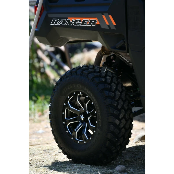 M42 Bounty 14x7 4/110 Satin Black Milled +10 Wheel 5 M42 Bounty 14x7 4/110 Satin Black Milled +10 Wheel - Image 4