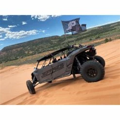 M44 Cannon Beadlock 14x7 4/137 Satin Black -Satin Black Ring +10 Wheel -ITP tire-shop MA M44 04737 6 L