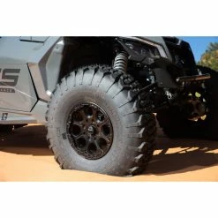 M44 Cannon Beadlock 15x7 4/110 Satin Black -Satin Black Ring +25 Wheel -ITP tire-shop MA M44 05710 5 L