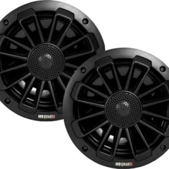 MB Quart 6.5 Inch 2-Way Coaxial Black Nautic Speaker System