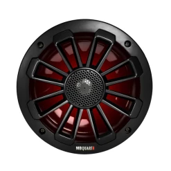 MB Quart 6.5 Inch 2-Way Coaxial Black Nautic Speaker System Illuminated