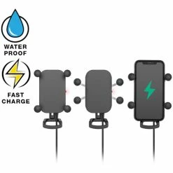 RAM Tough-Charge Waterproof Wireless Charging Motorcycle Mount