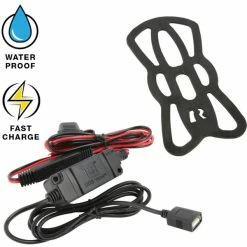 RAM Tough-Charge Waterproof Wireless Charging Motorcycle Mount -ITP tire-shop RAM B 149Z A UN12W V7M 6 L