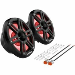 Rockford Fosgate M2 8 Inch Color Optix Marine 2-Way Horn Speakers - Black 11 Rockford Fosgate M2 8 Inch Color Optix Marine 2-Way Horn Speakers - Black -ITP tire-shop RF M2 8HB 6 L