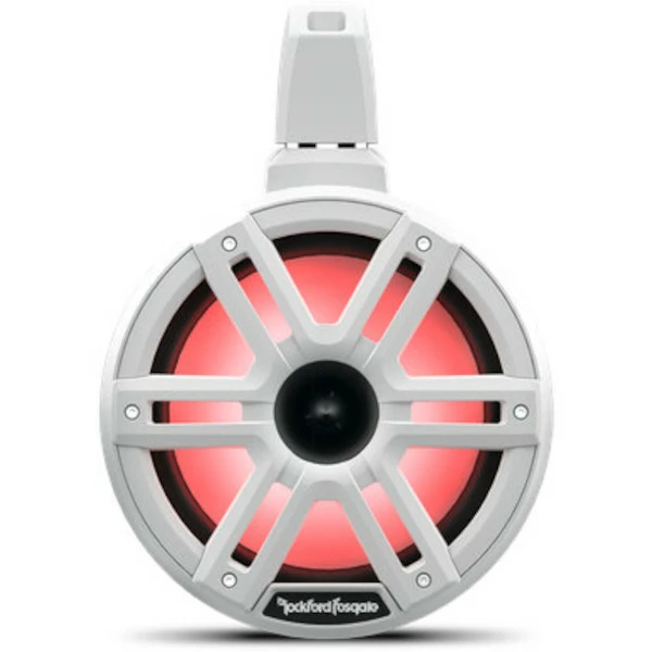 Rockford Fosgate M2 8 Inch Color Optix 2-Way Horn Wake Tower Speakers - White 4 Rockford Fosgate M2 8 Inch Color Optix 2-Way Horn Wake Tower Speakers - White - Image 2