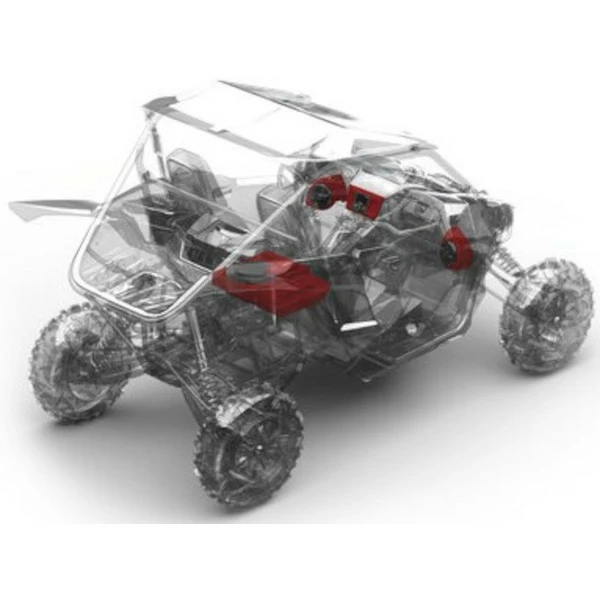 Rockford Fosgate Stage 3 Kit For Yamaha YXZ 6 Rockford Fosgate Stage 3 Kit For Yamaha YXZ - Image 4