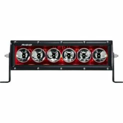 Rigid Radiance Plus 10'' Light Bar Red