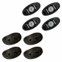 Rigid Rock Light Kit Cool White- 4 Pack