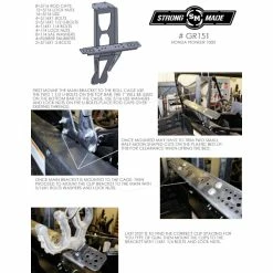 Pioneer 1000 Cage Mounted Gun Rack