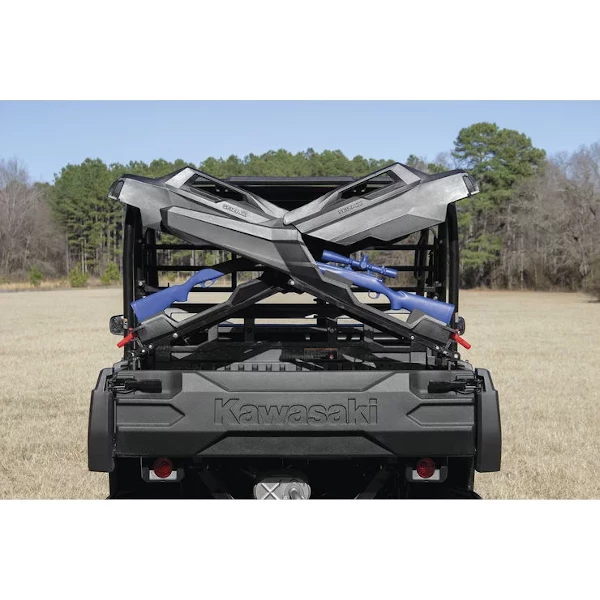 Seizmik Armory X Rack; Black; Mid-Size Ranger; Lock & Ride Compatible; Drill/Bolt-in For Mid-Size Gator Or 44-48'' Beds 3 Seizmik Armory X Rack; Black; Mid-Size Ranger; Lock & Ride Compatible; Drill/Bolt-in For Mid-Size Gator Or 44-48'' Beds