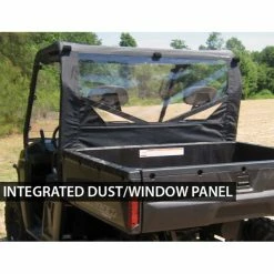 Seizmik Soft Rear Windshield & Soft Top Kit- Polaris Full Size Round Tube Ranger