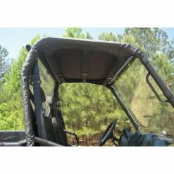 Seizmik Soft Rear Windshield & Soft Top Kit- Polaris Full Size Round Tube Ranger -ITP tire-shop SZK 18044 5 L
