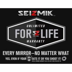 Seizmik Halo-R Rear View Mirror - Can-Am Defender -ITP tire-shop SZK 18053 8 L