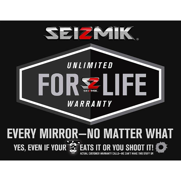 Seizmik Halo-R Rear View Mirror - Clamp 1.75'' 9 Seizmik Halo-R Rear View Mirror - Clamp 1.75'' - Image 7