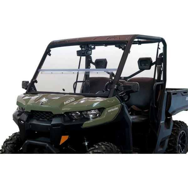 Seizmik Windshield Versa-Fold (UV Resistant Poly) - Can-Am Defender 3 Seizmik Windshield Versa-Fold (UV Resistant Poly) - Can-Am Defender