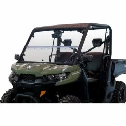 Seizmik Windshield Versa-Fold (Scratch Resistant Poly) - Can-Am Defender